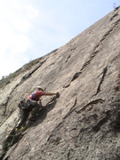 Me leading the first pitch of Big Ben, 110m grade 18.