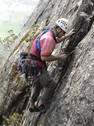 Me leading the first pitch of Big Ben, 110m grade 18.