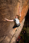 Jackie Bernardi on the second ascent of All the Way to Eleven (22)