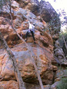 Rob Booth on first assent of Big Nose (18)