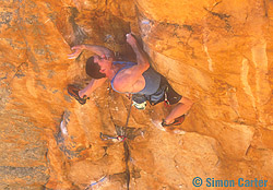 Julian Saunders, Slopin' Sleazin (28), The Pharos, Mount Arapiles, Victoria, Australia. Photos By Simon Carter.