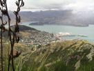 View above Christchurch