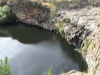 Turpins Falls Swimming Hole.